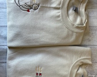 Elle a mon coeur !! Ensemble de sweat-shirt assorti pour couple, idéal pour toutes les occasions. Amour personnalisé personnalisé, cadeau pour lui/cadeau pour elle