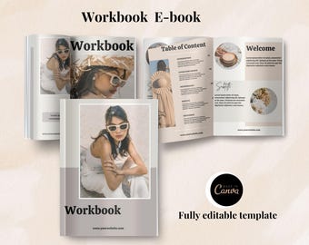 Ebook Template, Coaching Workbook Template, Lead Magnet Template, Course Creator Template, Ebook PDF, Ebook Digital Download