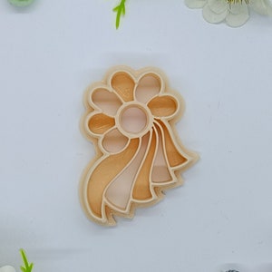 Floral Elegance- 3D STL file (Digital file) for Polymer Clay Cutter