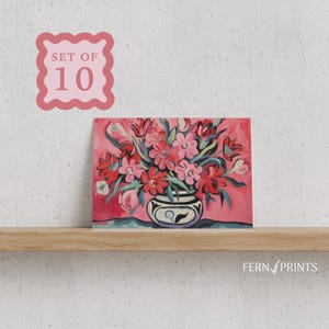 Floral Greeting Cards All Occasion Stationery with Envelopes Blank Note Cards Thank You Cards Birthday Cards Wedding Stationery Bulk Pack
