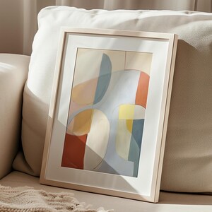 Modern Wall Art Digital Download Abstract Geometric Pattern Contemporary Home Decor Printable Collection Multiple Sizes Available Living Room Decoration Blue Design Details Premium Quality Format Wedding Gift Perfect Interior Essential