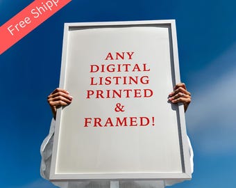 Framed Canvas Wall Art Print Home Decor Printed Wall Decor Premium Quality Art for Home Wall Art Ready to Hang Framed or Unframed Poster