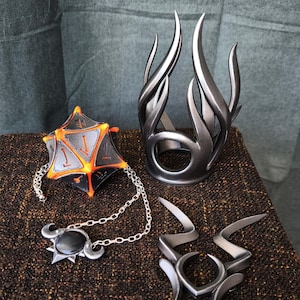 Custom-made Baldur&#39;s Gate Shadowheart accessories | Shadowheart artifact with magnets | Ideal for cosplay | 3D printed props