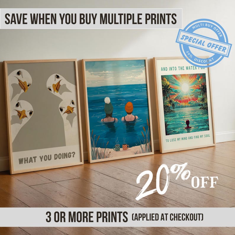 Image showcasing Acheng Blue Seaside Cyan Floral Wall Decor Wild Blossom Textured Wall ...