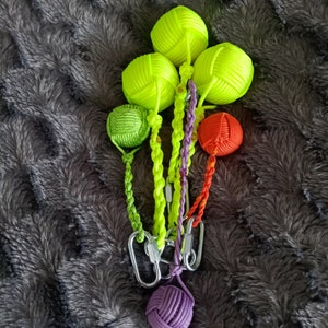 Monkeys Fist on a 40mm steel ball.