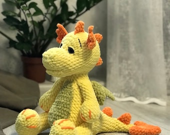 dragon crochet pattern plushies amigurumi