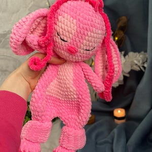 Stitch & Angel Crochet Pattern Set PDF, 2 Lovey Comforters, Baby Security Blanket, Amigurumi Toy image 8