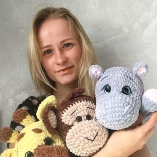 Peluche zèbre au crochet fait main pour bébé - France
