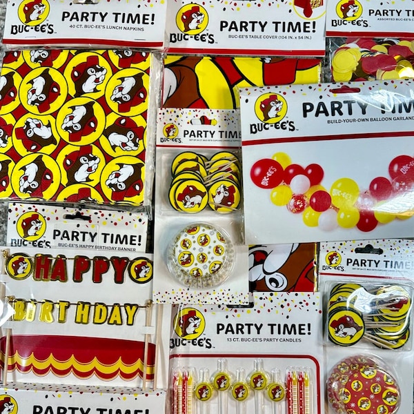 Buc-ees Birthday and Party Supplies