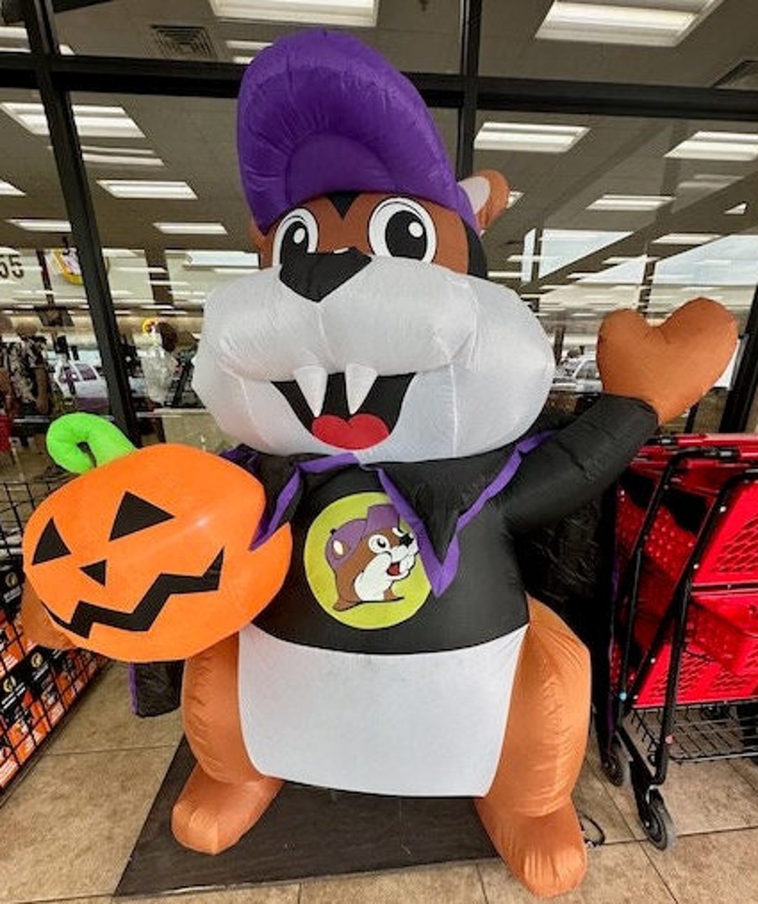 Bucee's 6ft Inflatable Halloween Beaver. Halloween Yard Etsy Singapore