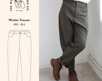1960s French Work Pants, Deadstock , Size S to 2XL - Etsy