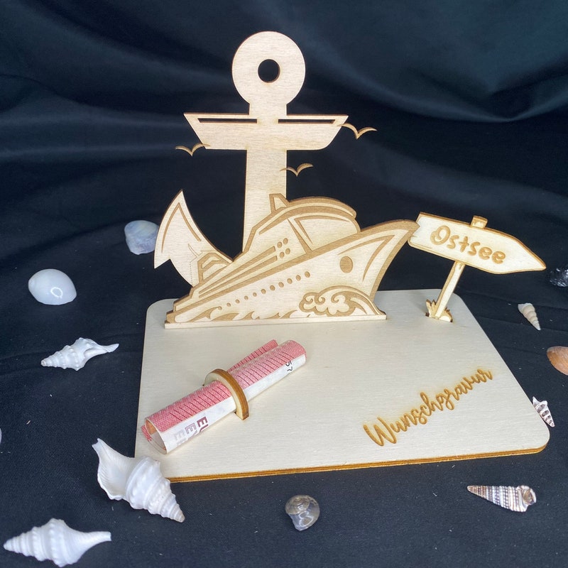 Geldgeschenk kreuzfahrt Etsy.de