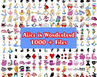 alice in wonderland svg