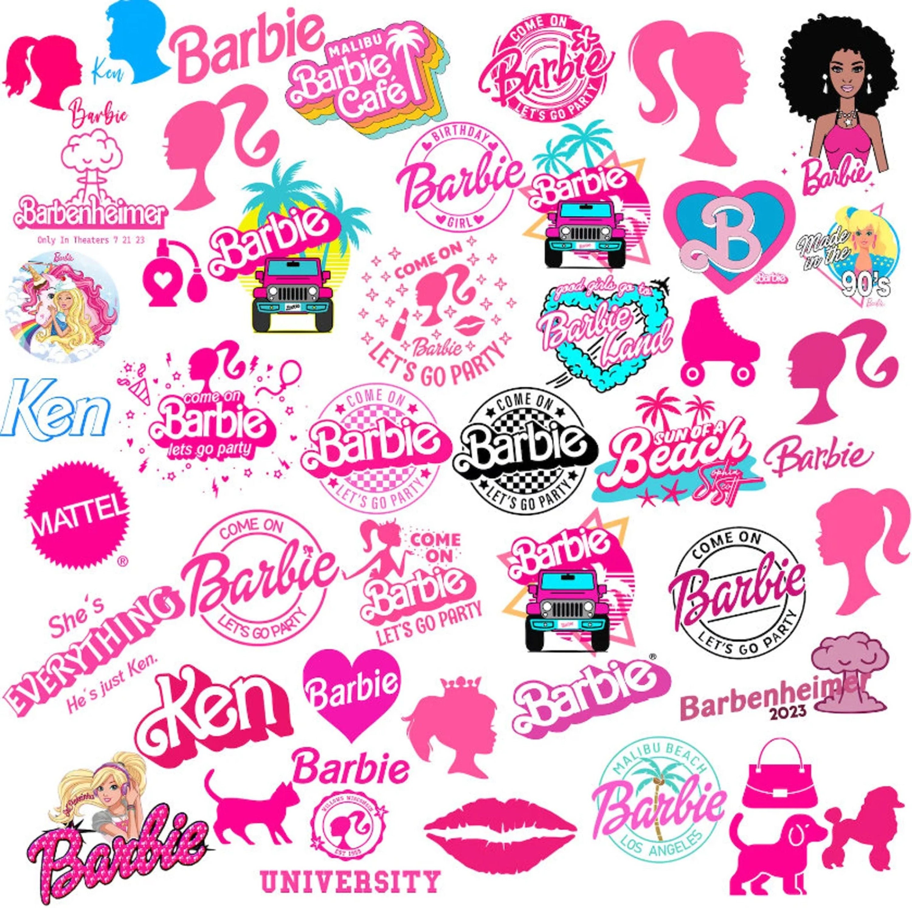 Black Barbie Logo 