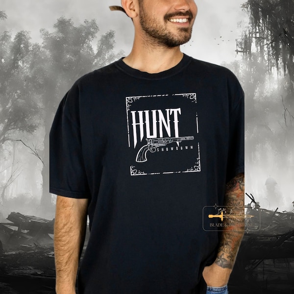 Uppercut Pistol Gun | Steam Game | PC Gaming | Bounty Shooter | Hunt Showdown inspired Unisex T-Shirt
