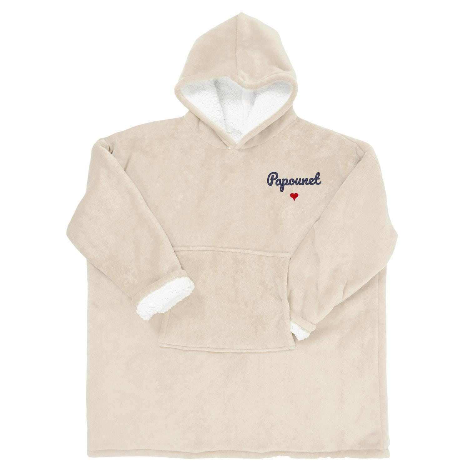 Pull Couverture Personnalisable – Avec Photo Texte/Logo/Image