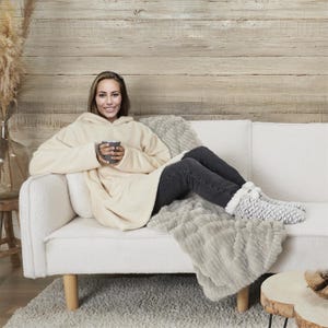 Svettplätad personnalisé cadeau brodé - cadeau anniversaire avec broderie, cadeau de noël femme, idée cadeau personnalisé fille garçon bild 7