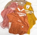 Cadeau naissance, poncho bain enfant brodé, serviette capuche bain enfant personnalisée, cadeau bébé, anniversaire 1 an, peignoir bébé product logo