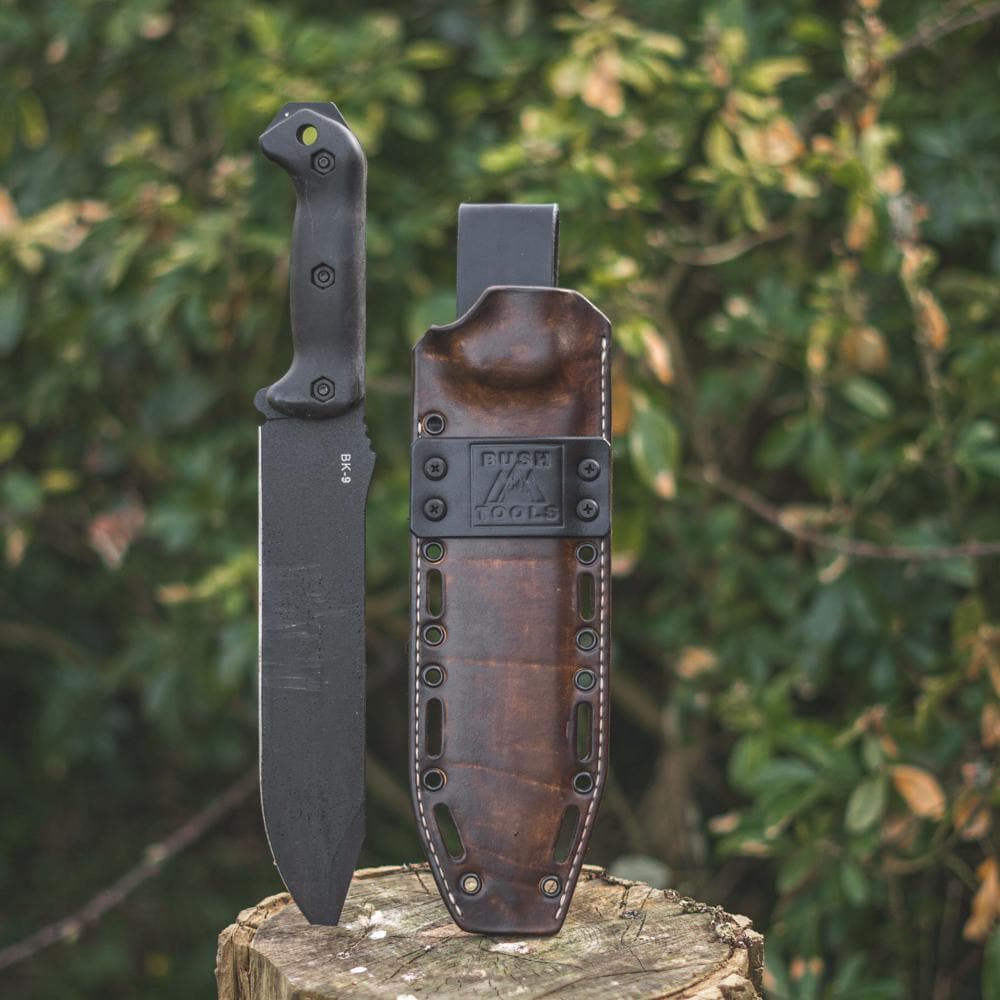 KABAR BK9ナイフ用ハイブリッドカイデックスレザーシース - Etsy 日本