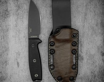 Funda híbrida de cuero Kydex ESEE 3