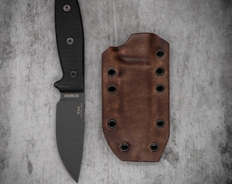 Funda híbrida de cuero Kydex ESEE 3