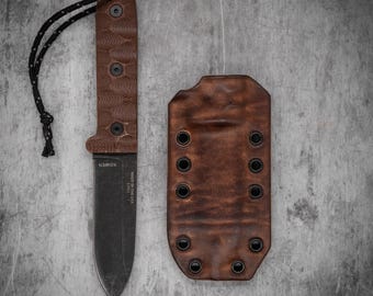 Funda híbrida de cuero Kydex ESEE PR4