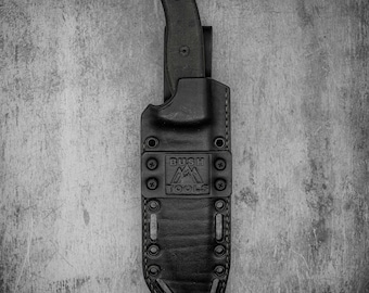 Funda híbrida de cuero Kydex ESEE 6