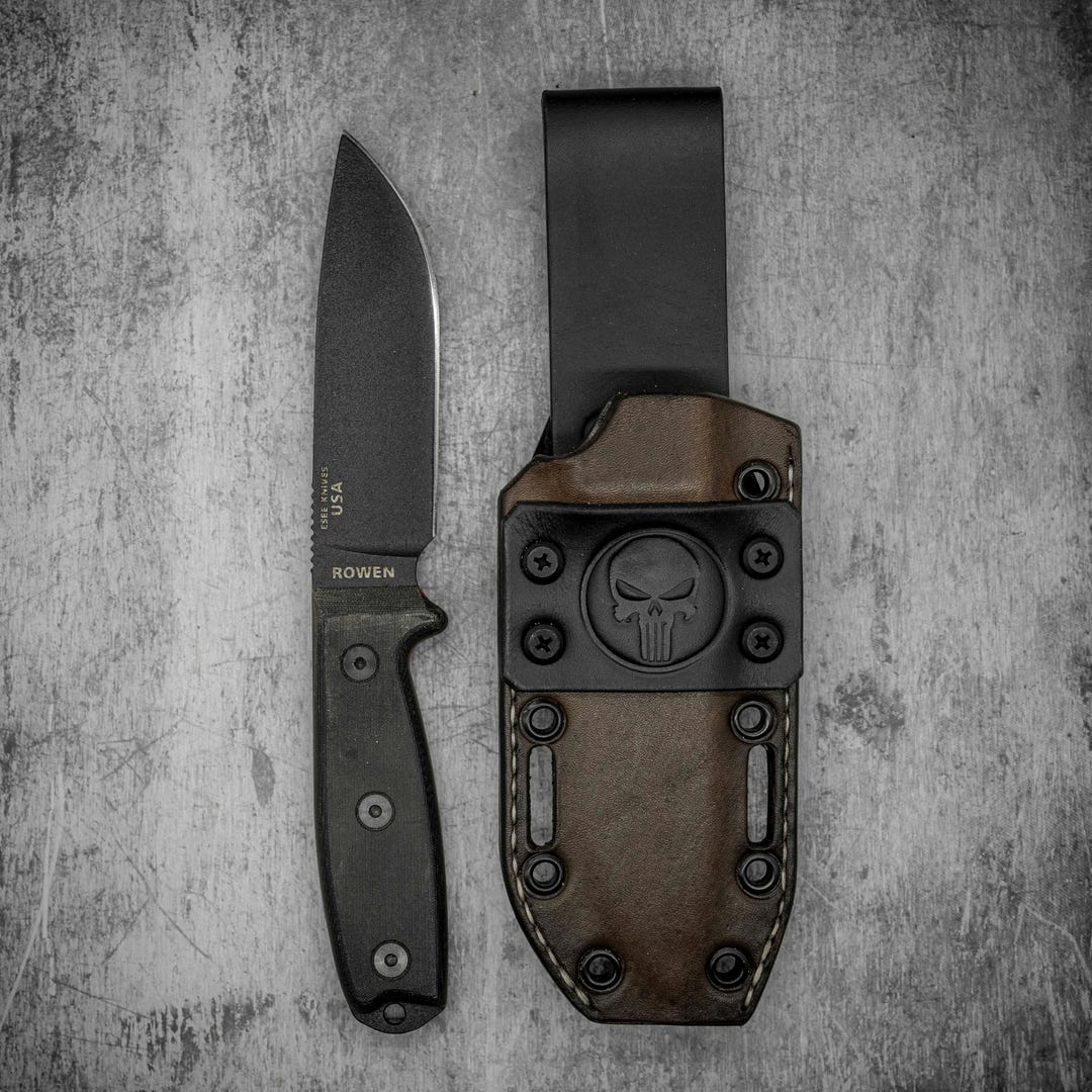 ESEE 4 Kydex Leather Hybrid Sheath - Etsy