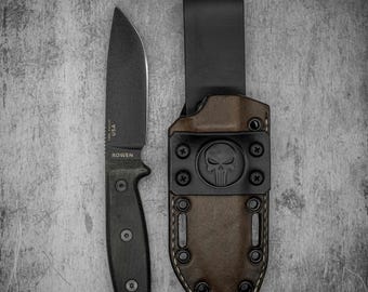Funda híbrida de cuero Kydex ESEE 4