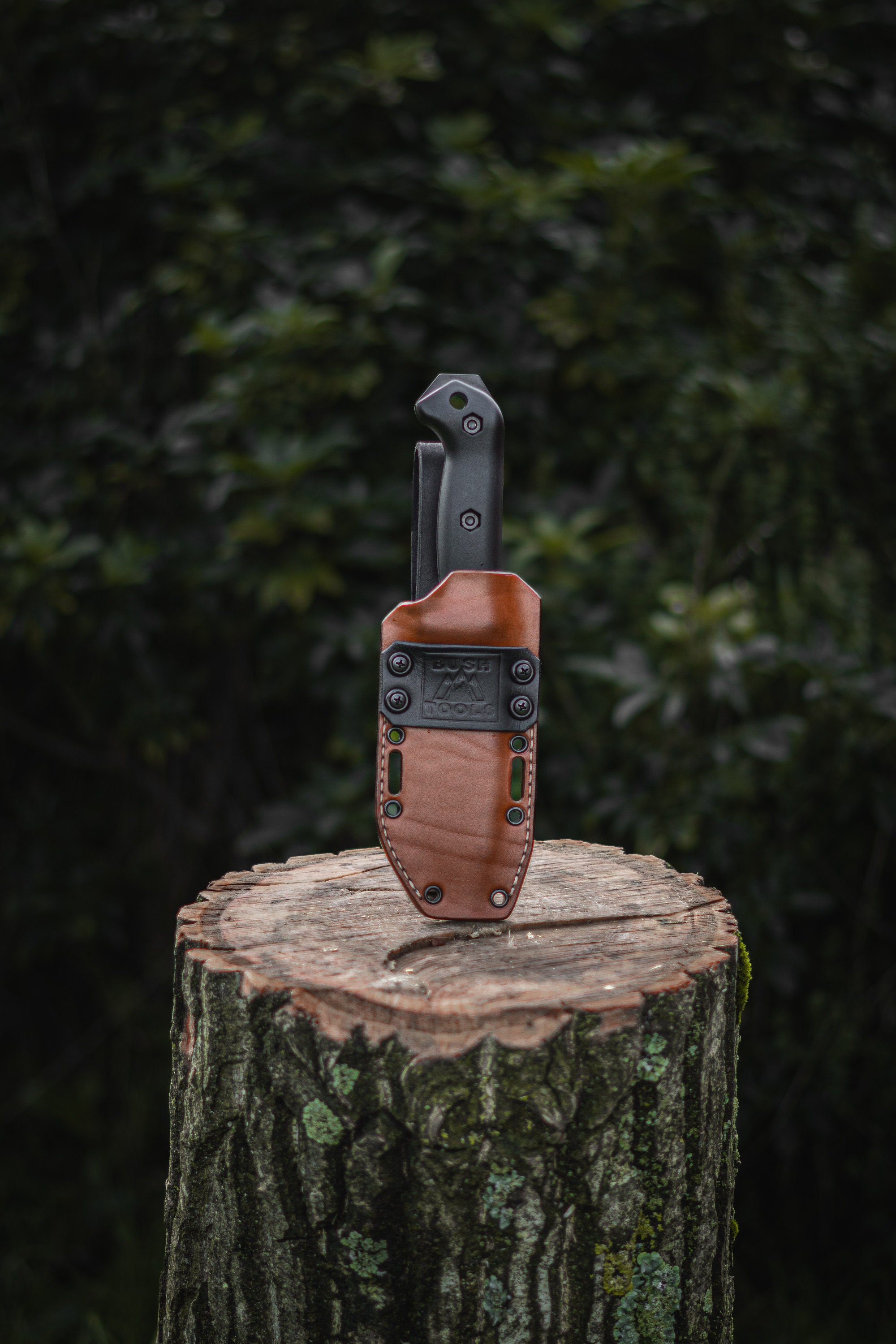 KA-BAR BK2専用 ブッシュクラフトシース 1 / ダークブラウン