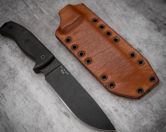 Funda híbrida de cuero Kydex ESEE 6