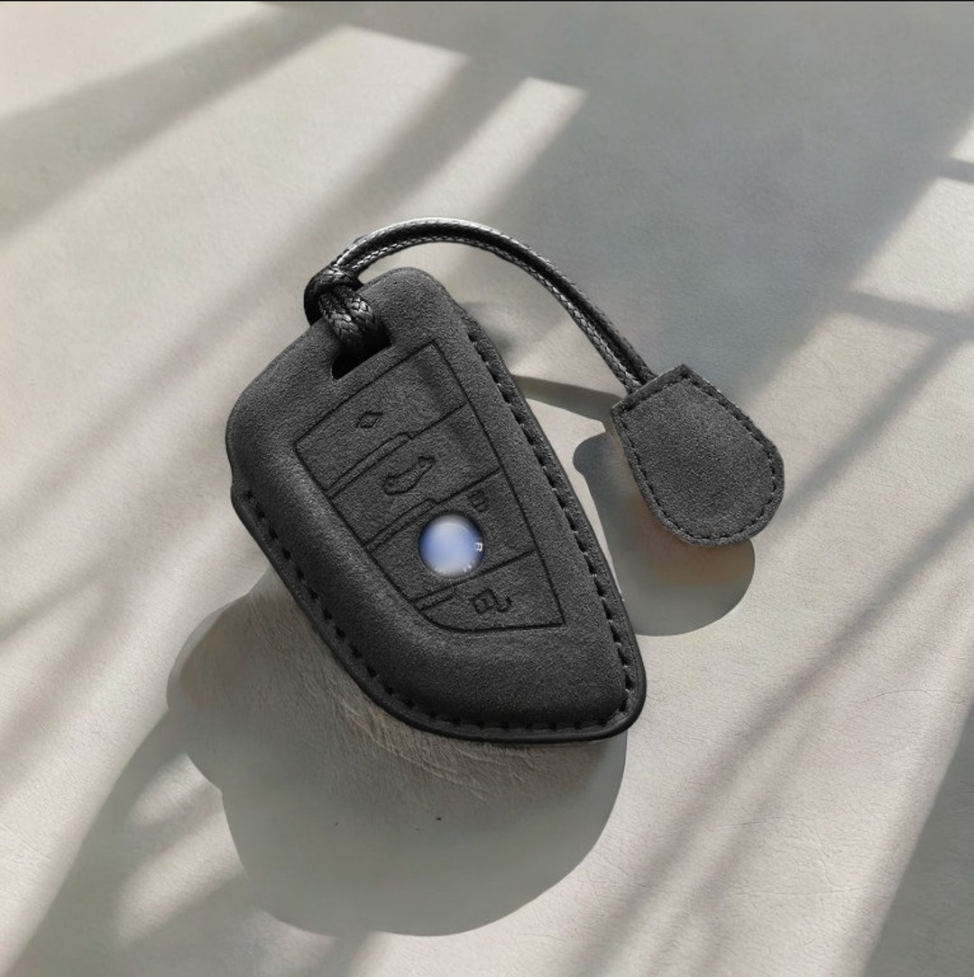BMW Alcantara Key Cover Key Fob Case Key Ring BMW Etsy