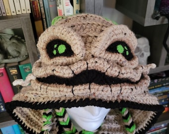 Burlap Chap Hood