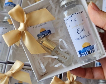 Coffrets Eid Mubarak | boite cadeau | eau de zamzam | chocolat | musc tahara | cadeau islamique