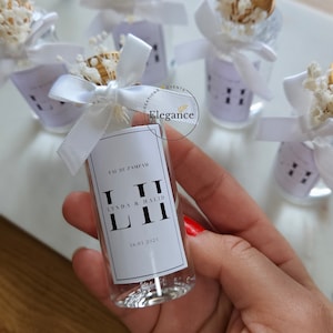 Personalized zamzam water vials | wedding guest gifts | oriental wedding | engagement | islamic gifts