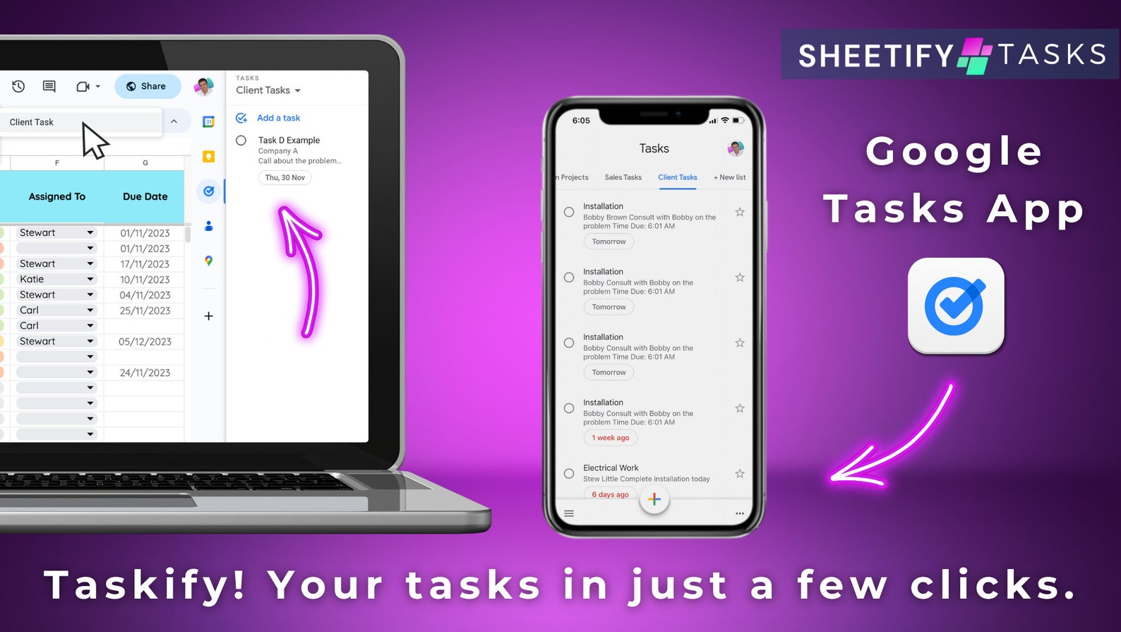 Google Sheets Task Manager, Task Checklist, Tracker Googlesheets ...