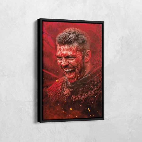 Ivar The Boneless Poster, Viking Poster Prints, Alex Hogh Andersen, Vikings Wall Art, TV Series Poster, TV Series Print, TV Show Decor