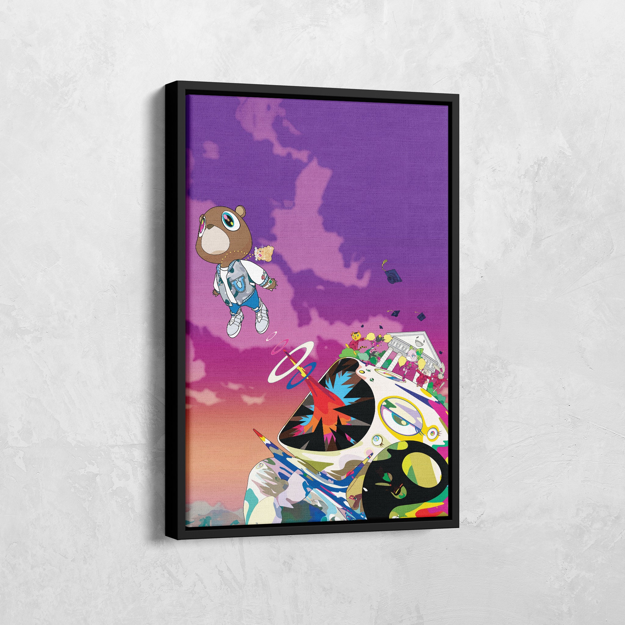 Kanye West Poster, Evolution, Hip Hop Music Art Print, A4, A3 Gift