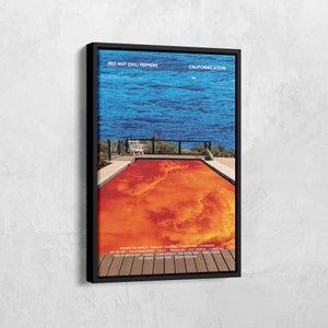 Red Hot Chili Peppers Poster, Red Hot Chili Peppers Canvas, Californication Album Print, Music Album, Album Cover Poster, Music Poster