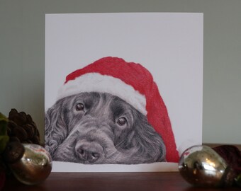 Santa Paws - Christmas Card