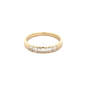14k Yellow Gold Natural Diamond Ring  Diamond  Jewelry  | Wedding Ring | Gift for Her | Gift for Mom