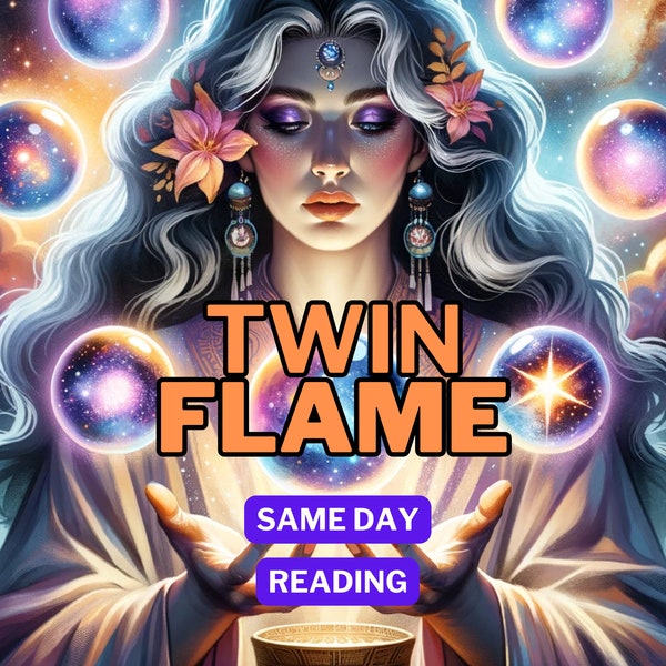 Perspicacité et conseils de la Divine Twin Flame - Livré en 24 heures