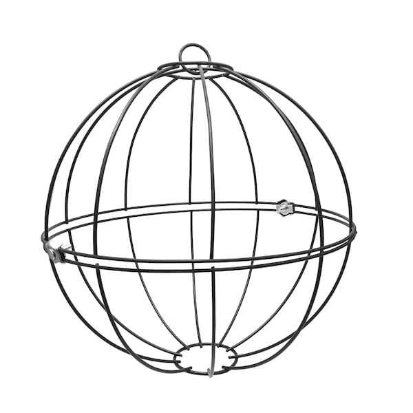 Metalldrahtkugel, Metalldrahtkugel, Drahtkugel, Formschnitt-Rahmen, Metalldrahtkorb, hängende Drahtkugel, LED-Kugelrahmen