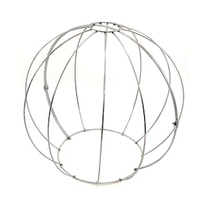 Topiary frame wire metal BALL GLOBE boxwood pruning shaping cutting green garden sculpture sphere zdjęcie 1