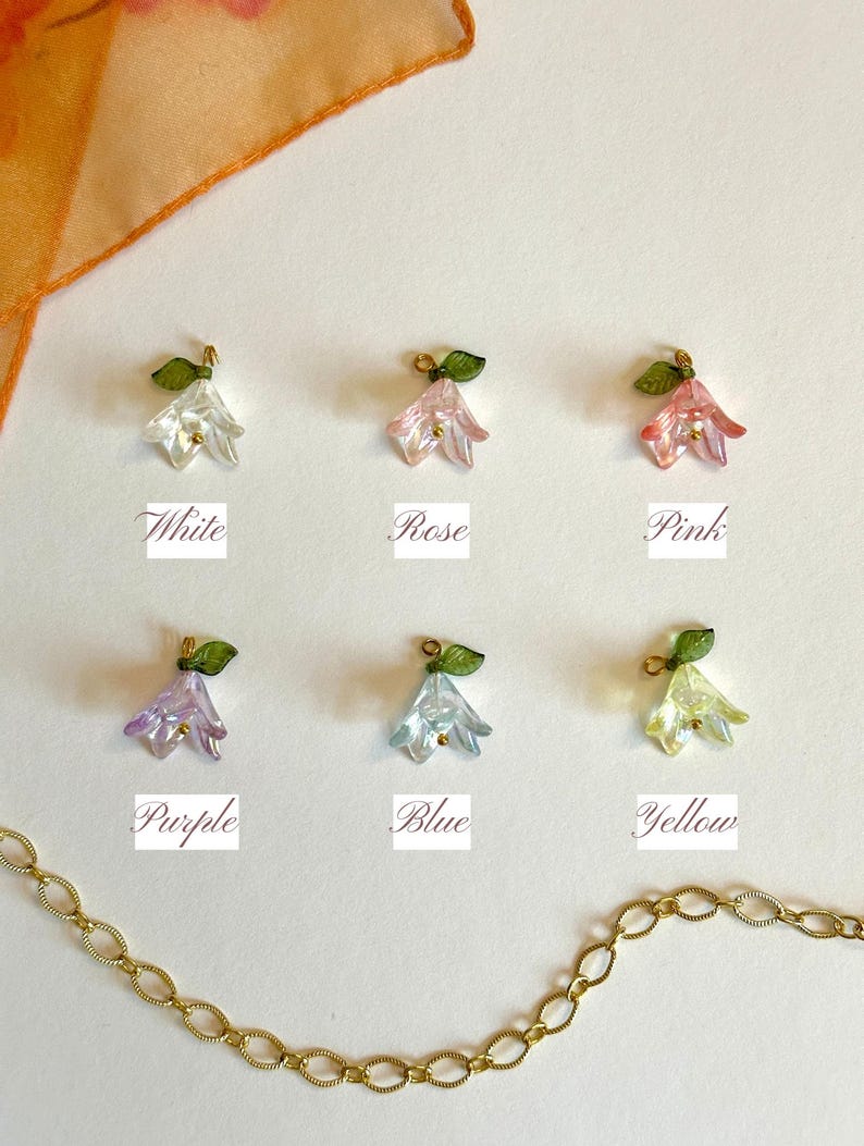 Coquette Charm Soup – vergoldete Herz- und Schleifen Charms | Romantische Schmuckanhänger für DIY Schmuck & Geschenke
