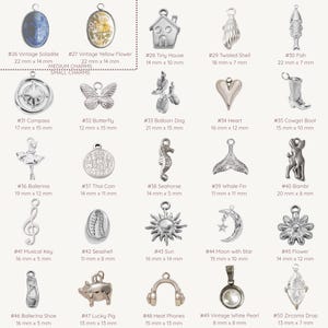 Personalisiertes Charm Armband Edelstahl versilbert | 1-10 Anhänger & Kettenstil wählen | Bettelarmband wasserfest nickelfrei Geschenk