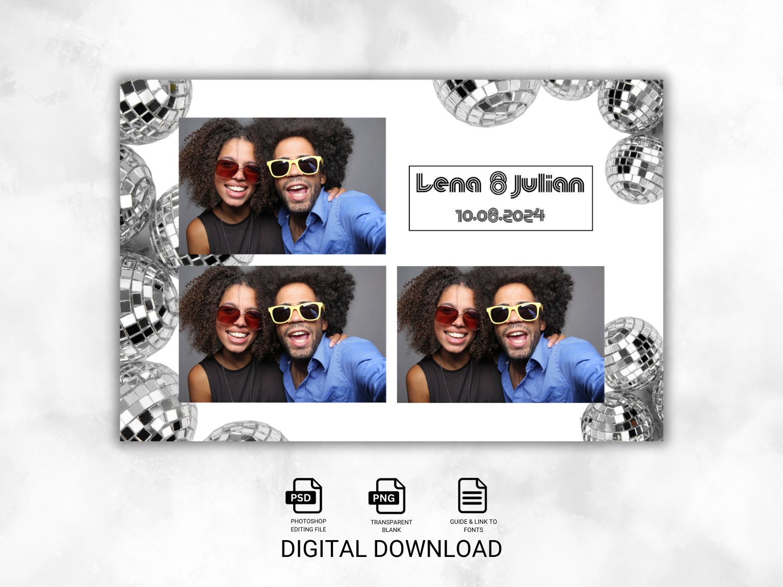 Photo Booth Template Photobox Template Wedding New Year #39 s Eve Photo Booth Template Photobox Template Wedding New Year #39 s Eve
