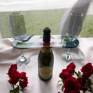 Wine Butler|WineStorage|GlassHolder|Champagne Holder|Wedding Gift|Christening|Birthday||Mothers day