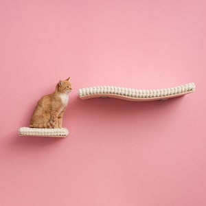 Cat Wall Shelves, Cat Furniture, Cat Bed, Cat Climbing Wall, Modern Cat Furniture, Cat Window Perch, Cat Steps, Cat Wall Set