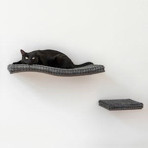 Floating Shelves, Cat Wall Furniture, Wall Mounted Shelf, Cat Shelves, Cat Bed, Cat Wall Bed, Cat Climbing Wall, Modern Cat Furniture